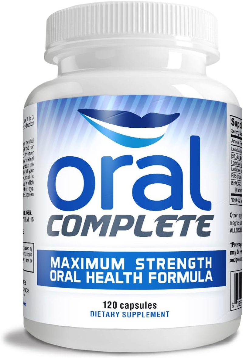 Probioticos dentales 11en1 tratamiento mal aliento 120 capsulas con colageno K12