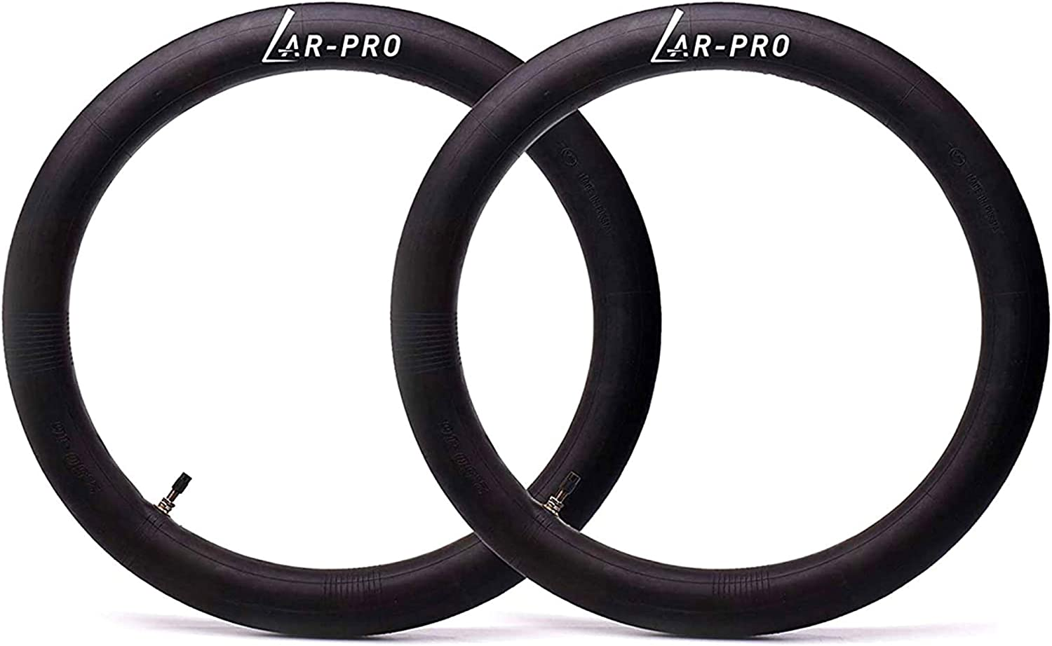 (2 Pack)  2.25/2.50-16” Off-Road Motorcycle Inner Tubes with TR4 Valve Stem - 70/90-16 Motorcycle Tire Replacement Inner Tubes - Compatible with Dirt Bikes, Pit Bikes, and Off-Road Motorcycles