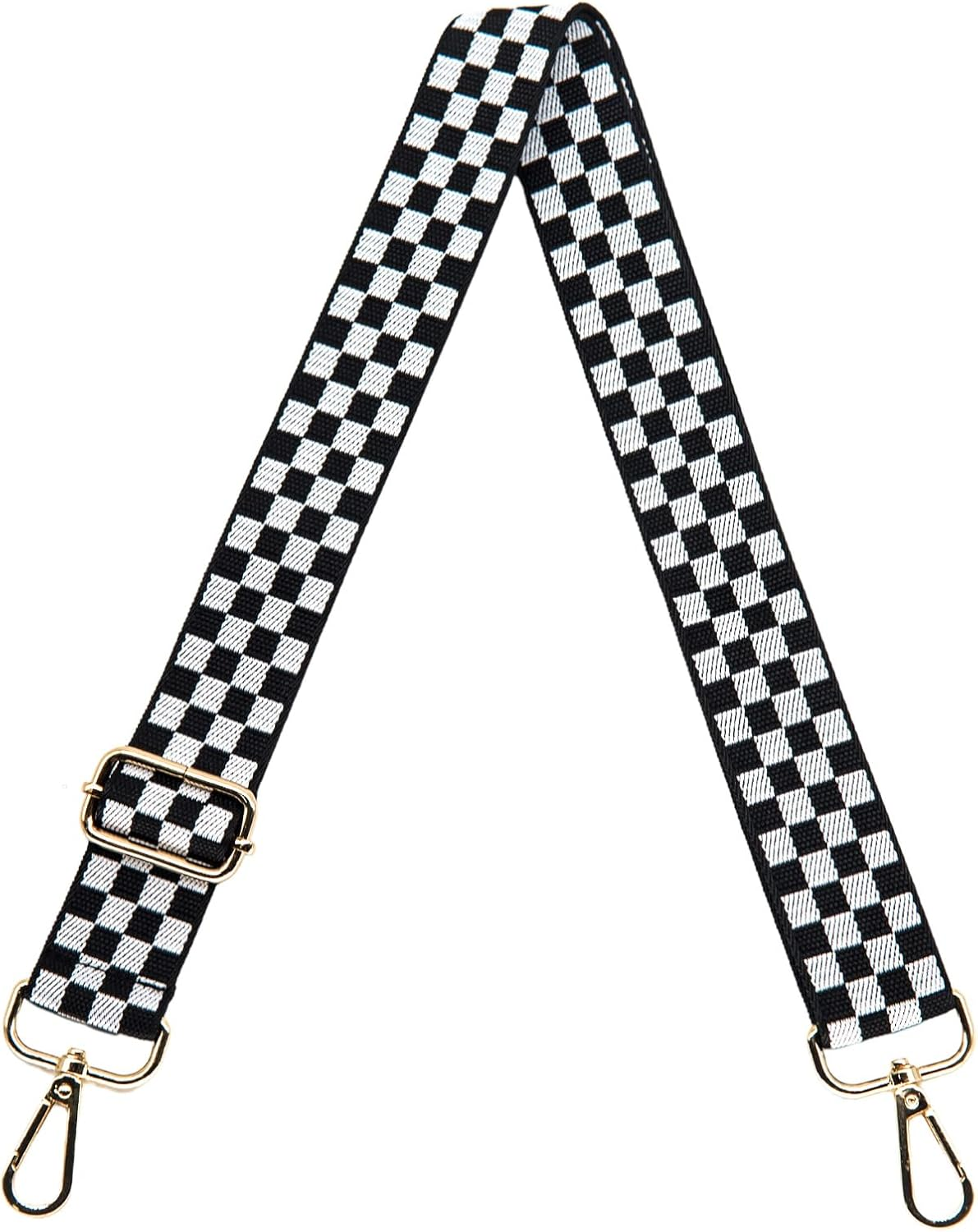 Adjustable 1.5 Inch Wide Purse Replacement Strap Crossbody Bag Guitar Style