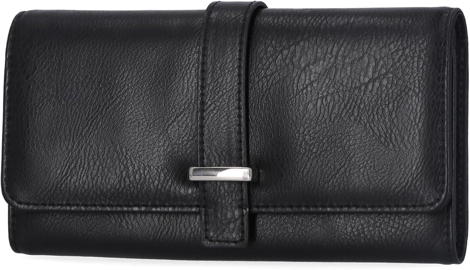 File Master Womens RFID Blocking Wallet Clutch Organizer with Change Pocket