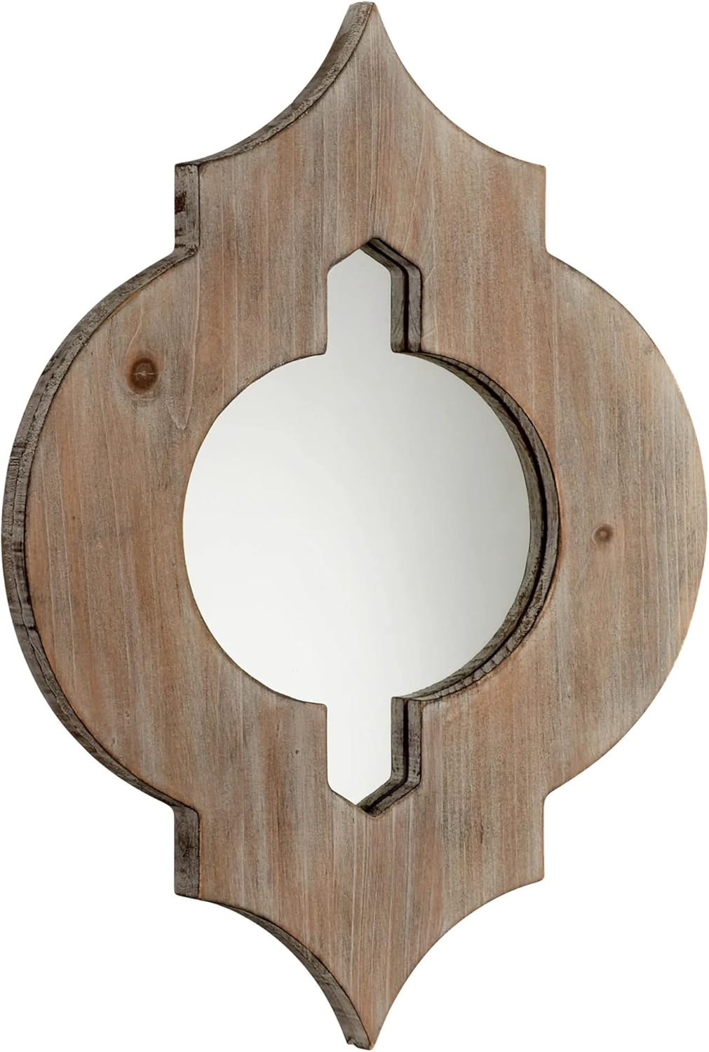05103 Turk Mirror, Washed Oak