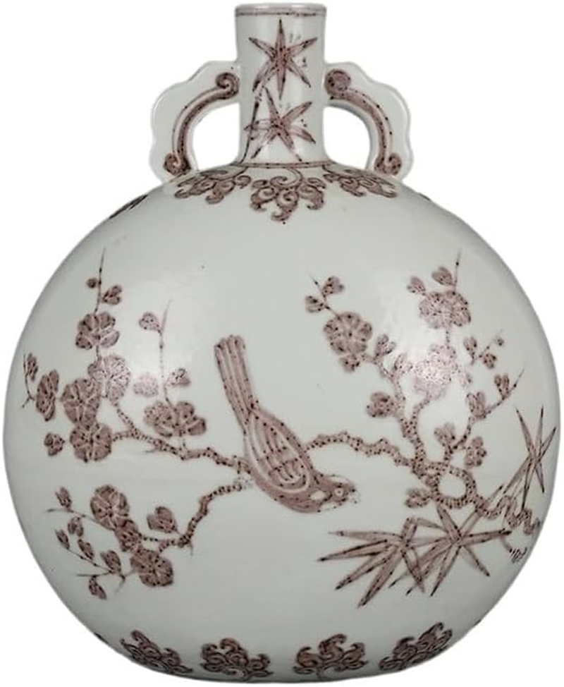 Home Decor Unique Antique Porcelain Ornaments Table Decoration Living Room Shelf Restaurant Tabletop Vase Decorations for Living Room