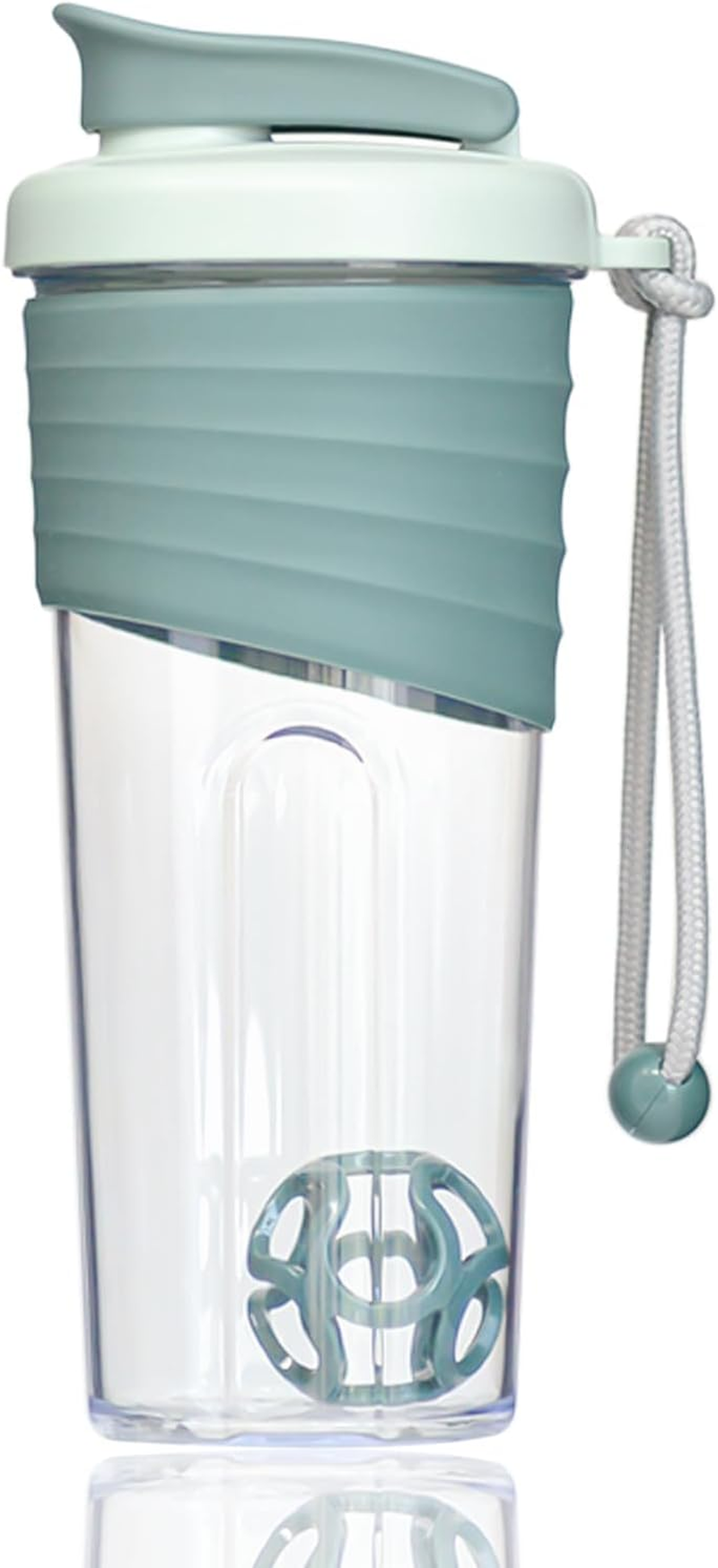 kuoleopa Shaker Bottle for Protein Mixes,24 oz,Protein Shaker Bottles with Wh... - Picture 11 of 13