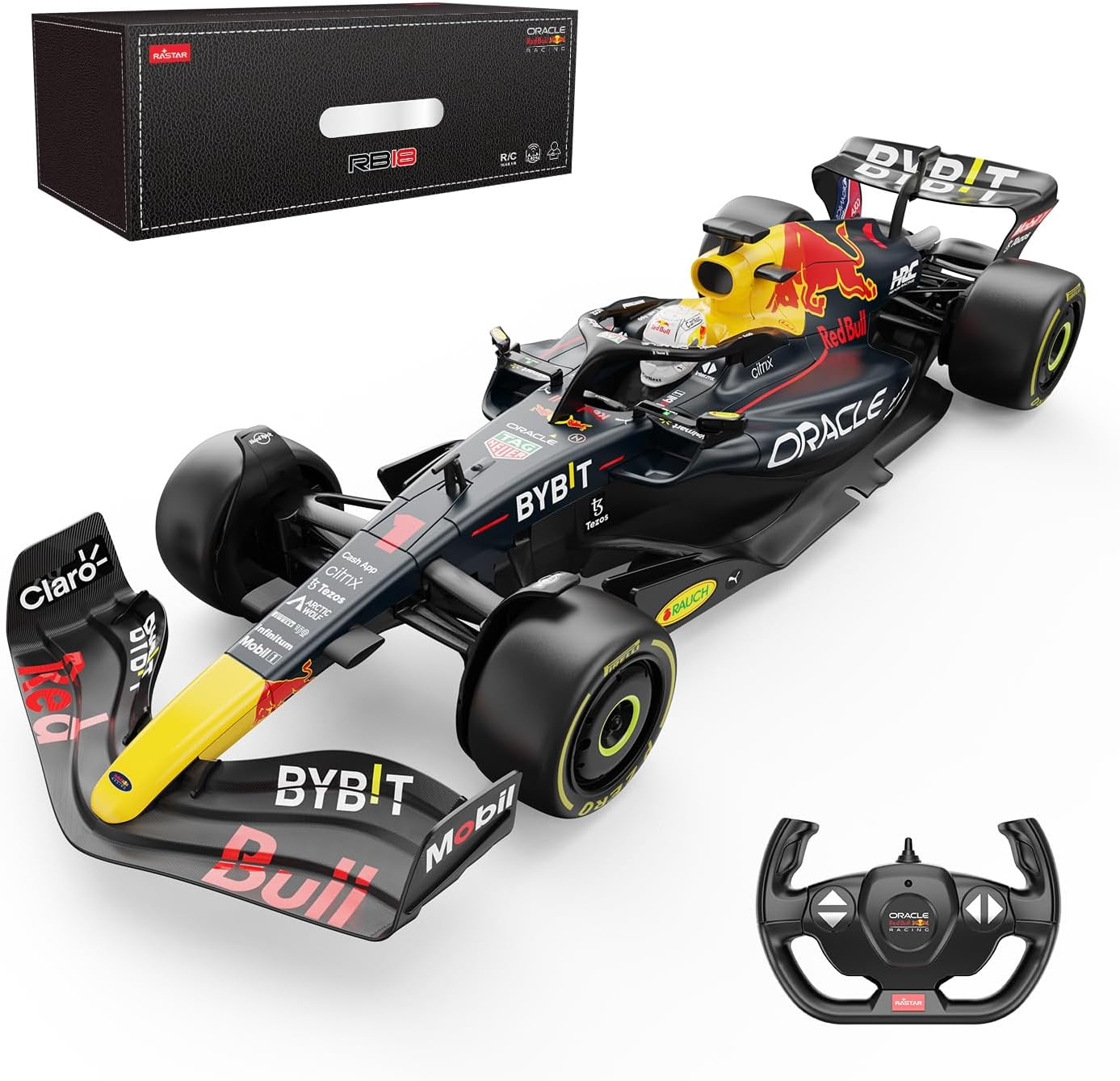 Rastar 1/12 F1 Red Bull Car, Oracle Red Bull Racing F1 RB18 Remote Control Ca... - Picture 2 of 15