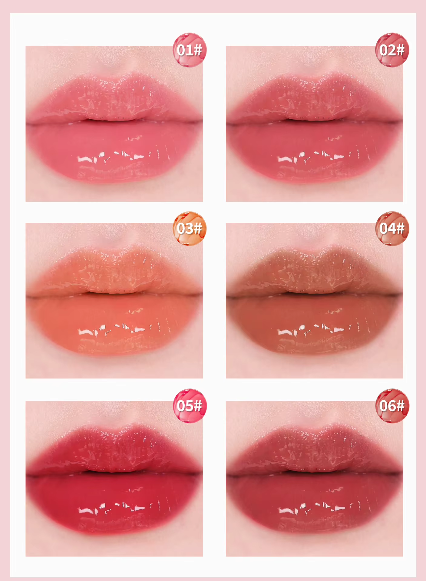Water-Glow Hydrating Non-Sticky Plumping Lip Gloss Moisturizing Long Lasting Nourishing Lip Glow Oil