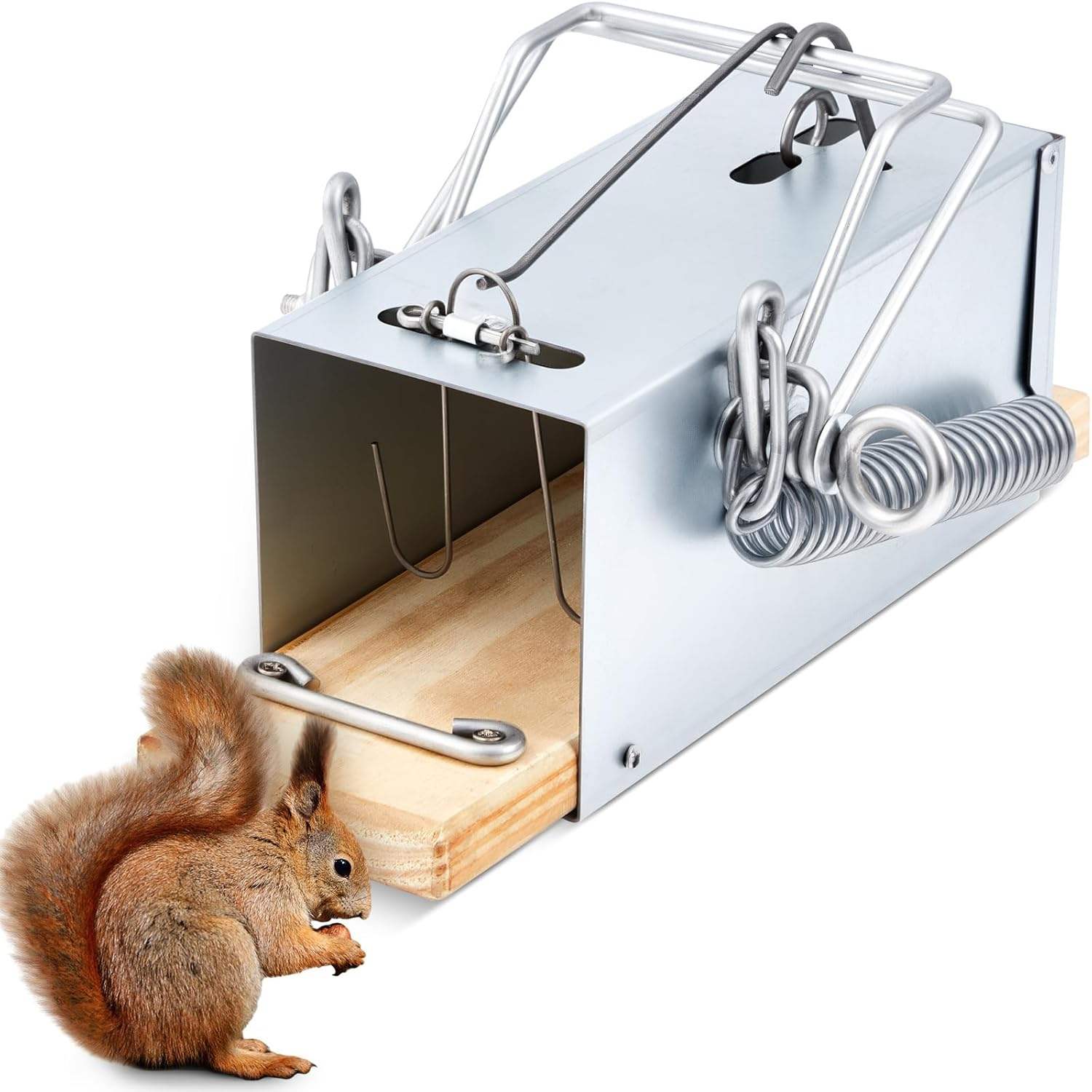 1 Pcs Tube Trap Squirrel Trap Outdoor Safe and Effective Pest Control Ground Squirrel Killer for Commercial and Residential for Backyards, Patios, Gardens