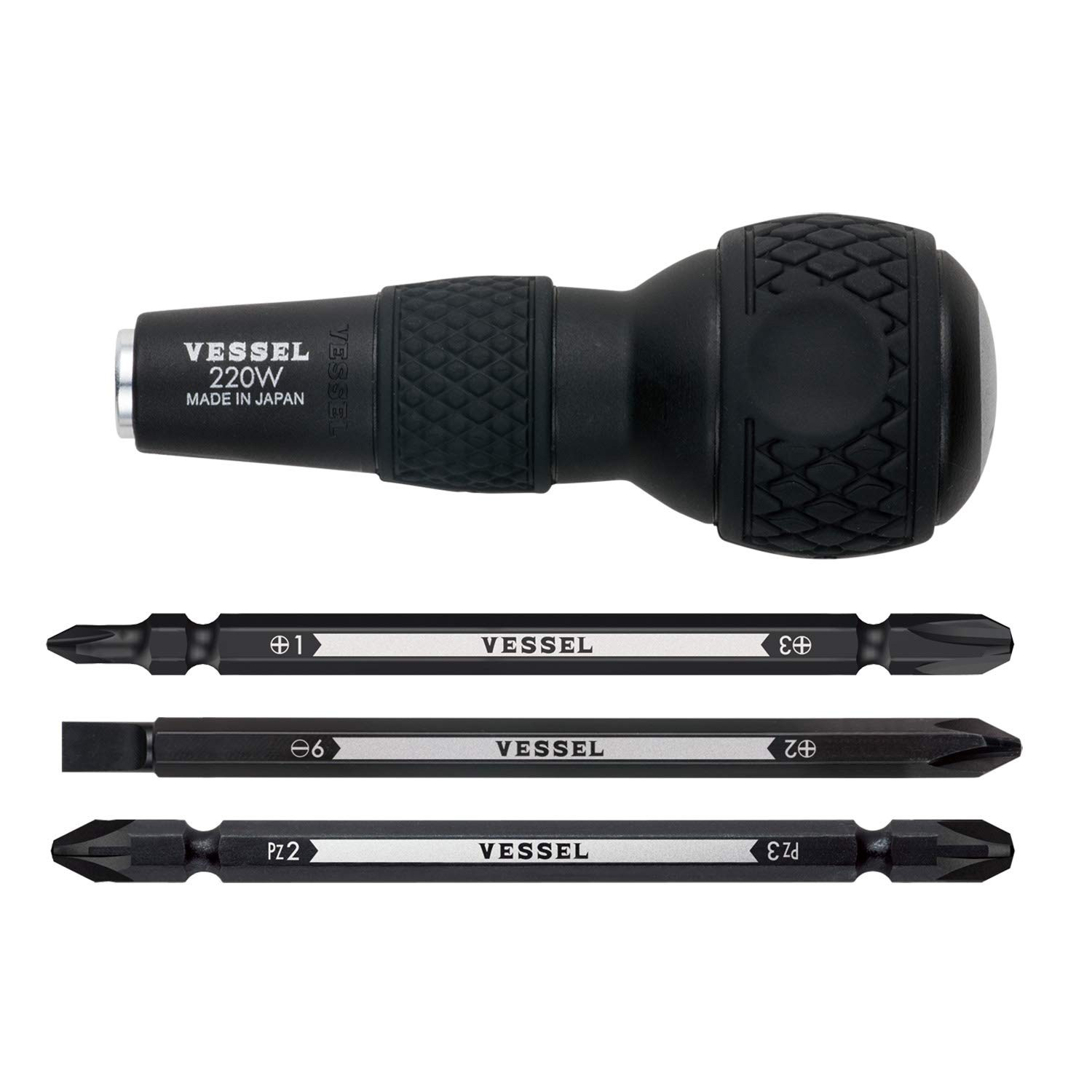 Ball Grip Screwdrivers Set Metric Japanese Motorcycle Drivers for Jis Standard