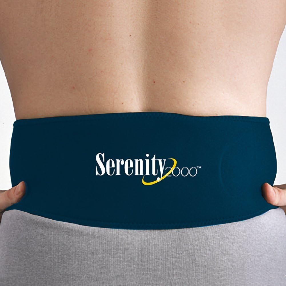 Magnetic Therapy Back Wrap for Pain Relief and Support, 16 Magnets, 1100 Gauss per Magnet