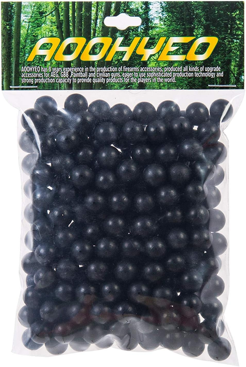 AOOHYEO Paintballs .43Cal Rubber Ball - Reusable 0.43 Caliberl Riot Solid Sof... - Picture 6 of 14