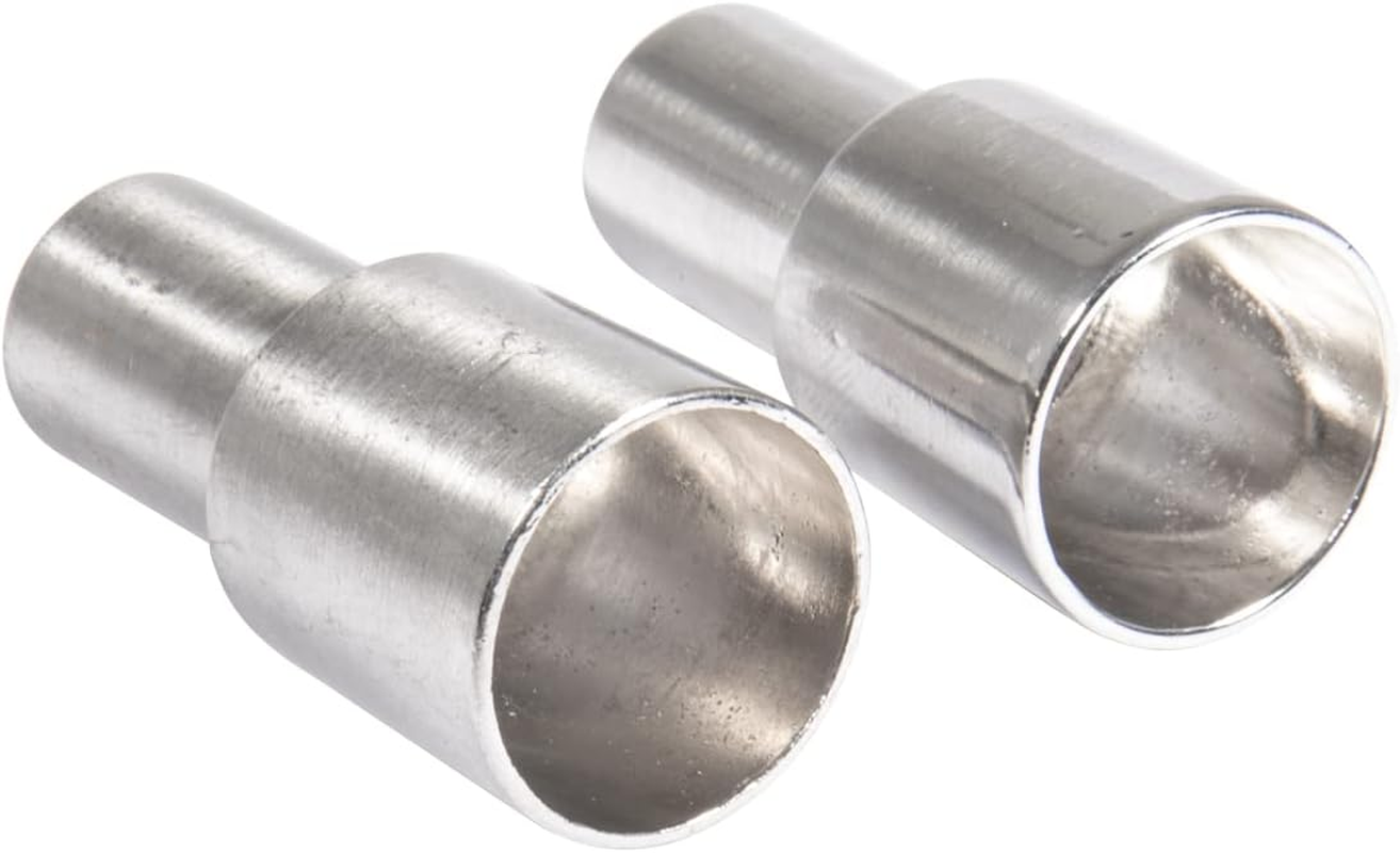 Set of 2 Bottle Candle Holders for Taper Candles 