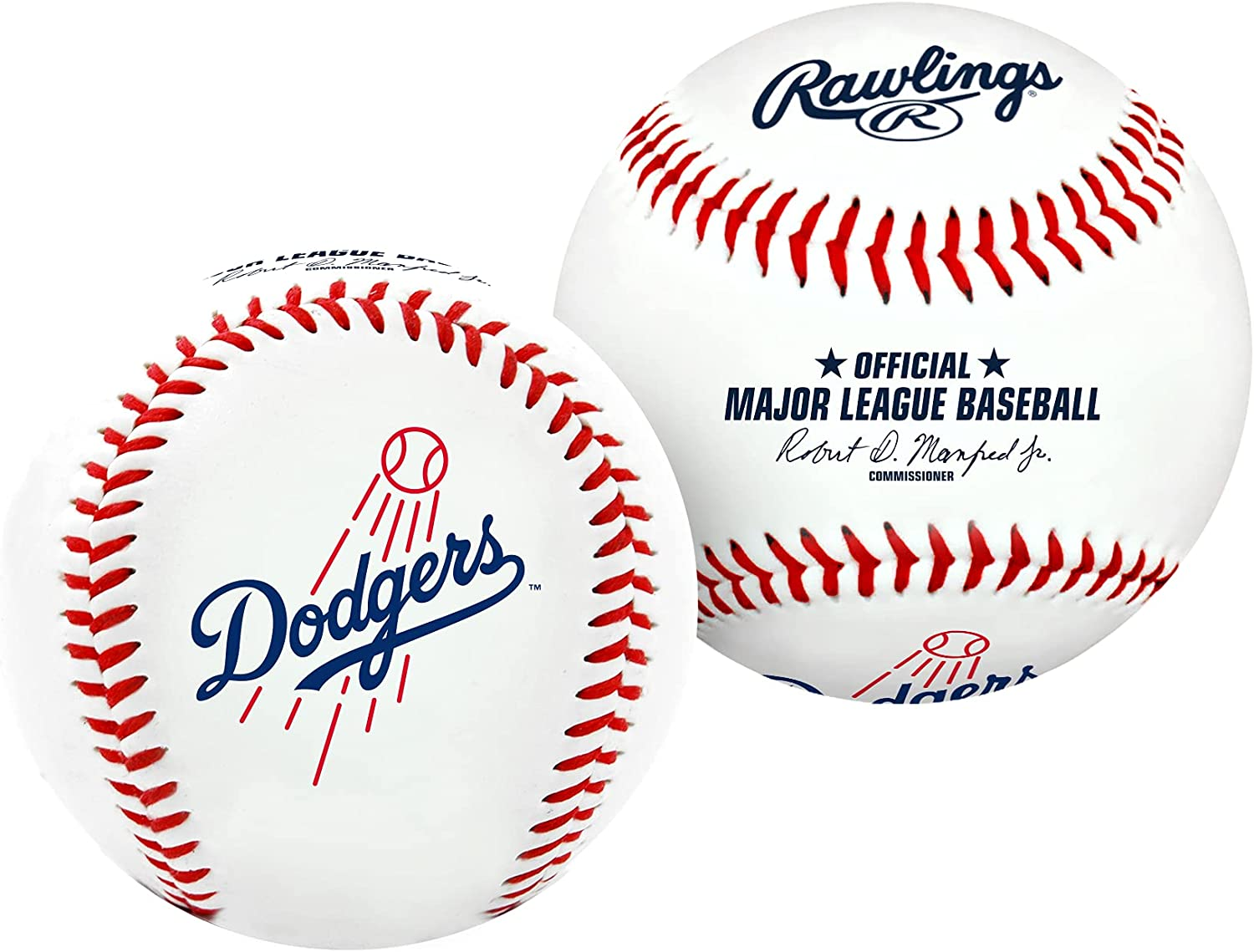 Official Los Angeles Dodgers Baseball with Logo Regulation