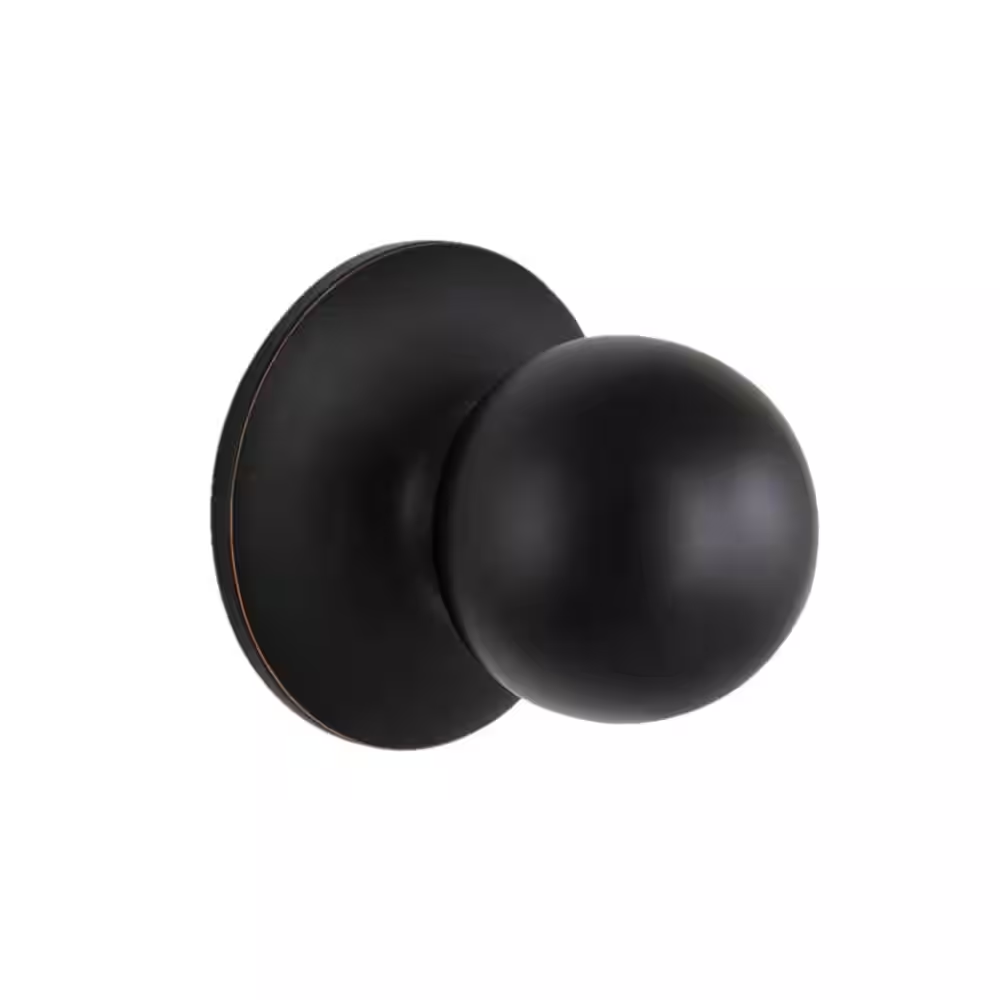 Saturn Aged Bronze Hall and Closet Door Knob