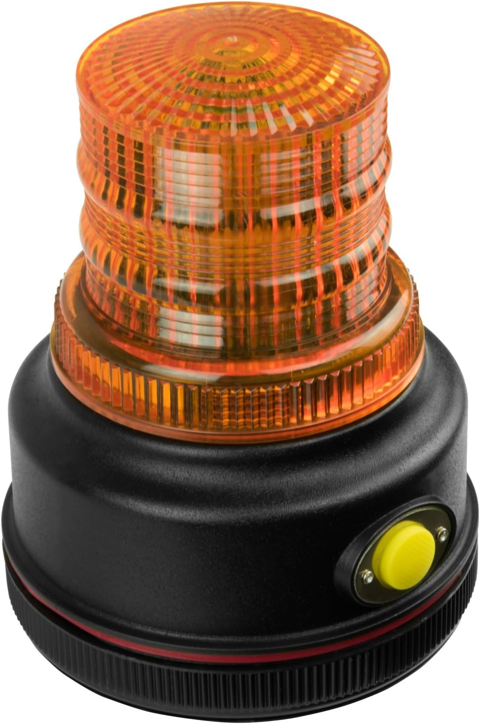 195C43A LED Warning Beacon with Magnetic Base, Amber