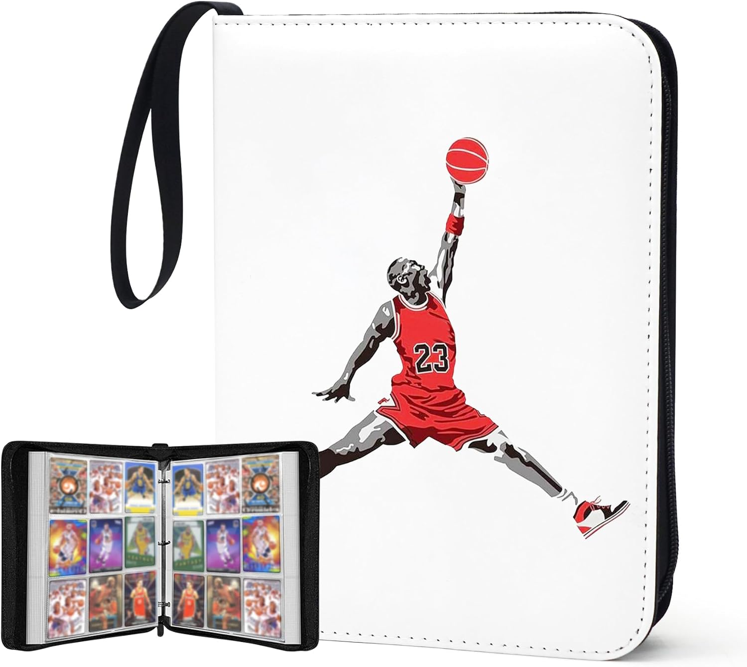 basketball card binder sleeves Topps Flagship Tailored size fits for game cards Performore 9-pocket Trading Card Binder
