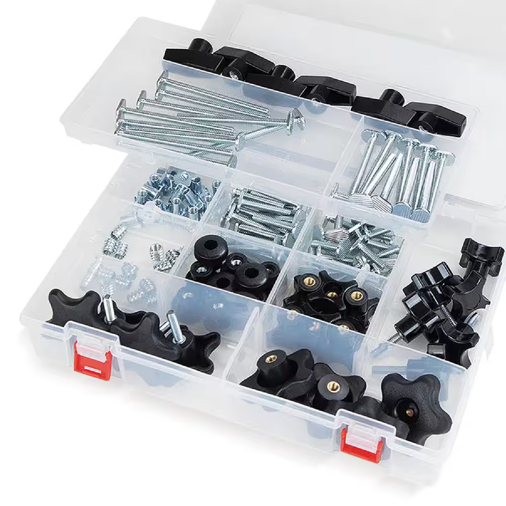 5/16 In. -18 T-Track Jig Hardware Kit (128-Piece)