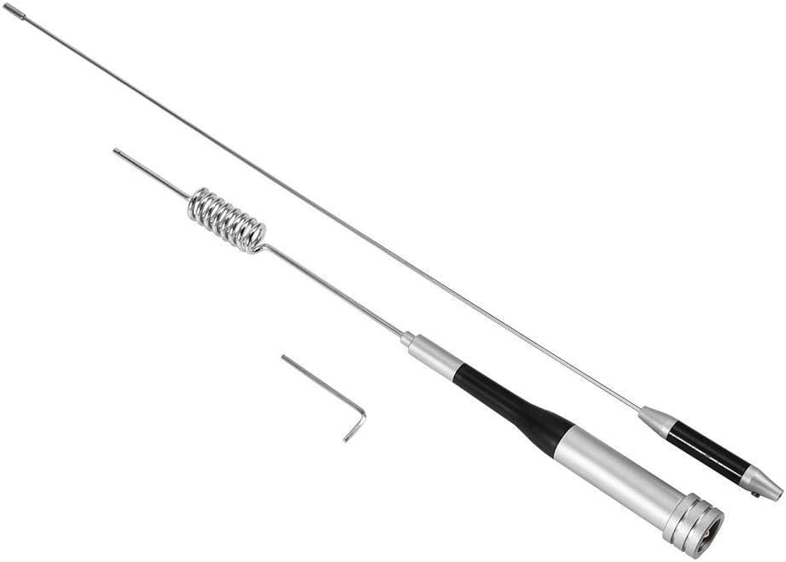 UHF/VHF 144/430Mhz Radio Antenna Dual Band 100W Gain Antenna for Mobile Ham Car Radio