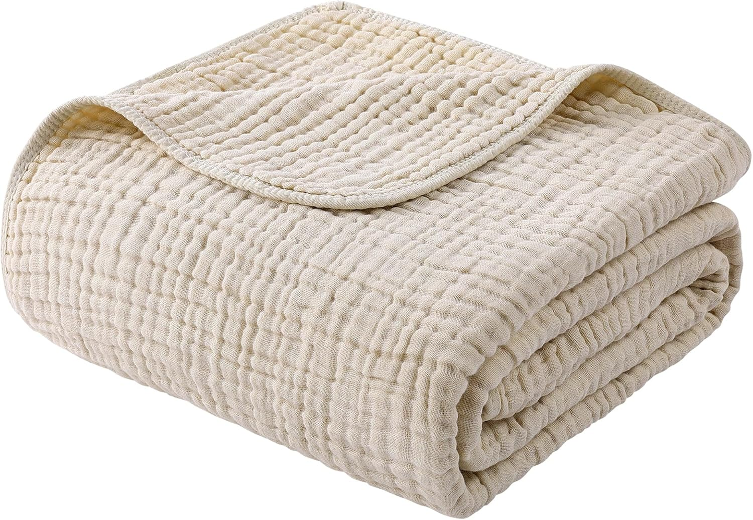 Yoofoss Muslin Blanket 100% Cotton Large Twin Size 60