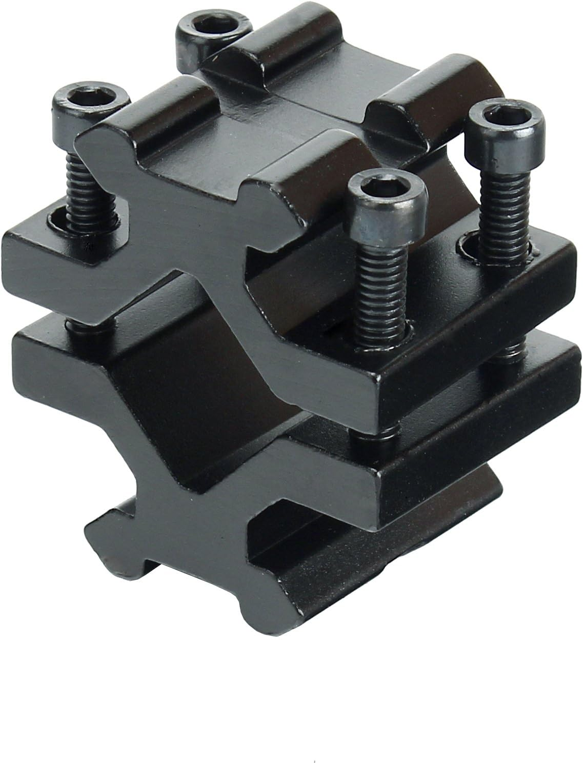 Universal Dual Sides Picatinny Rail Rifle Barrel Mount Tube Adapter