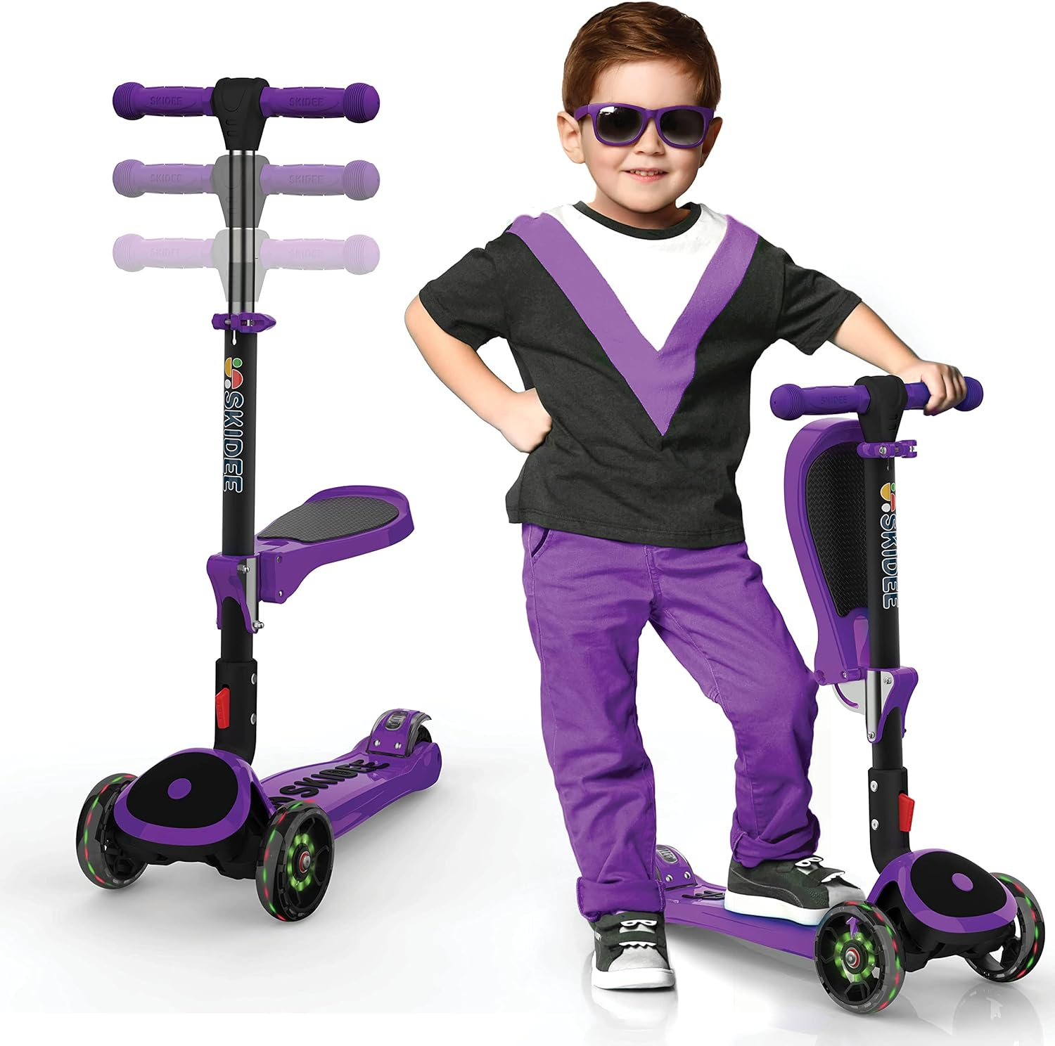 Kick Scooters for Kids Ages 3-5 (Suitable for 2-12 Year Old