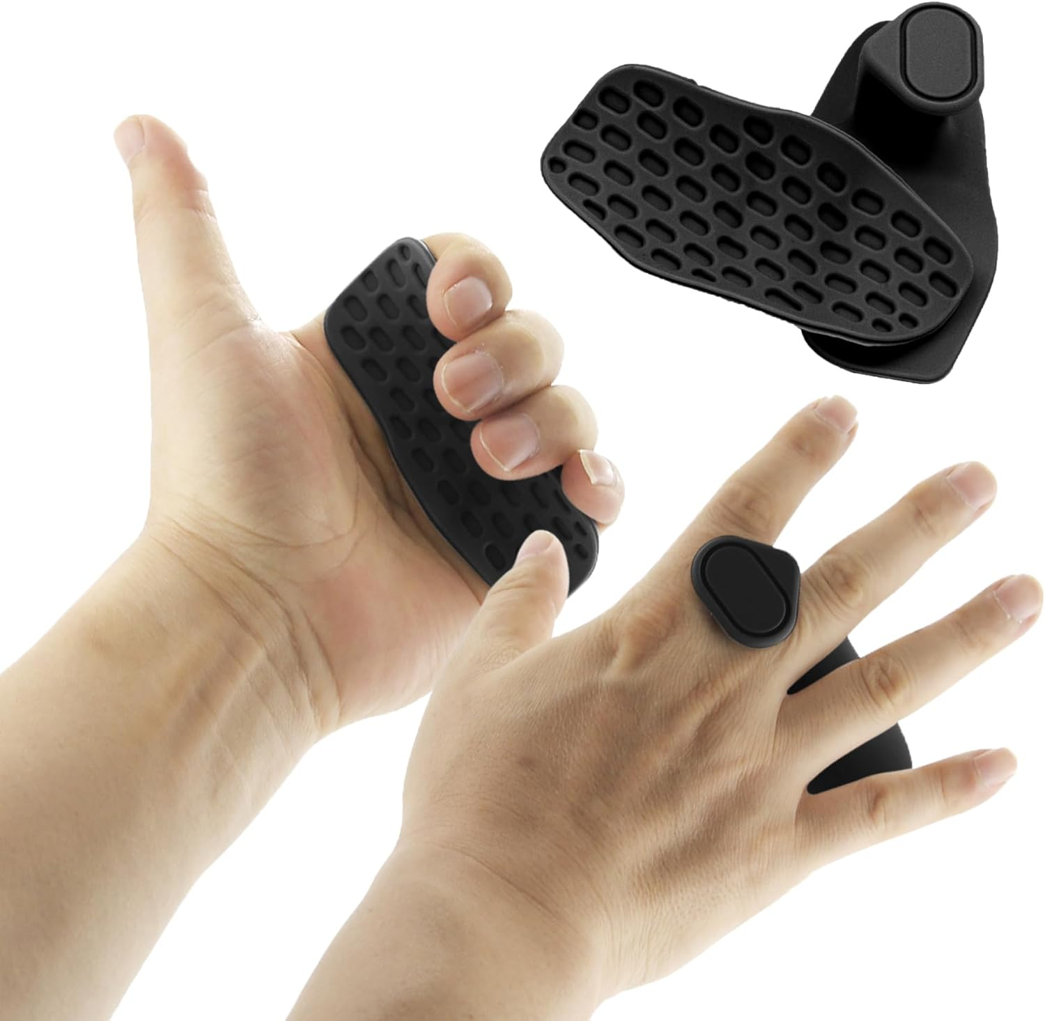 Guantes de levantamiento de pesas para hombres y mujeres de goma antideslizantes para gimnasio