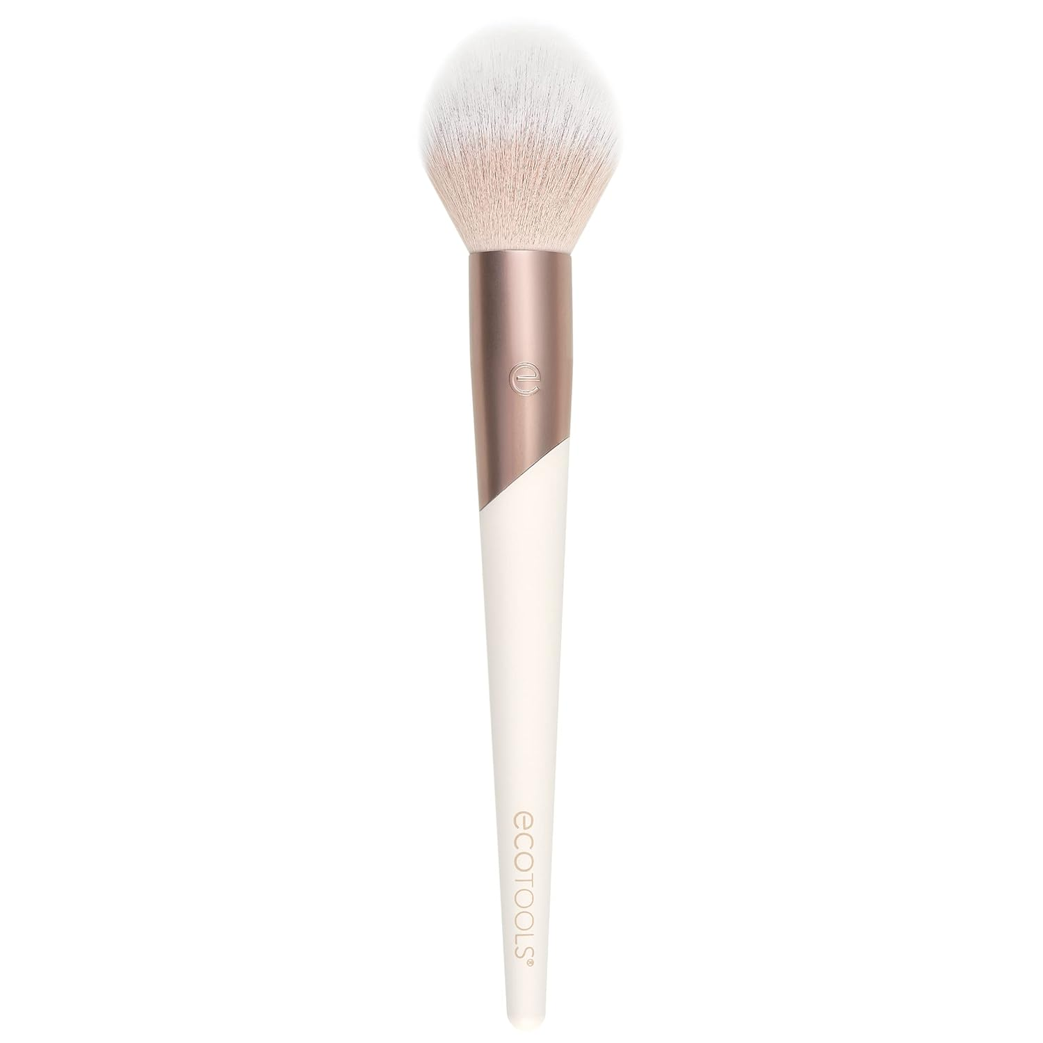 Luxe Plush Powder Makeup Brush for Blush & Bronzer, Works Best With Powder Makeup, Luxurious and Glamorous, Eco-Friendly Premium Makeup Brush, Synthetic Bristles, Pink, 1 Count