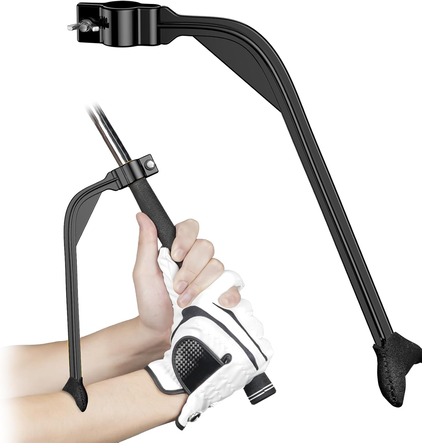 Greenhaven Golf Training Wrist Hinge Golf Swing Training Aid Swing Correcting Trainer Tool for Golfers Beginners Arm Elbow Posture Teaching Accessory for Golf Club Practice