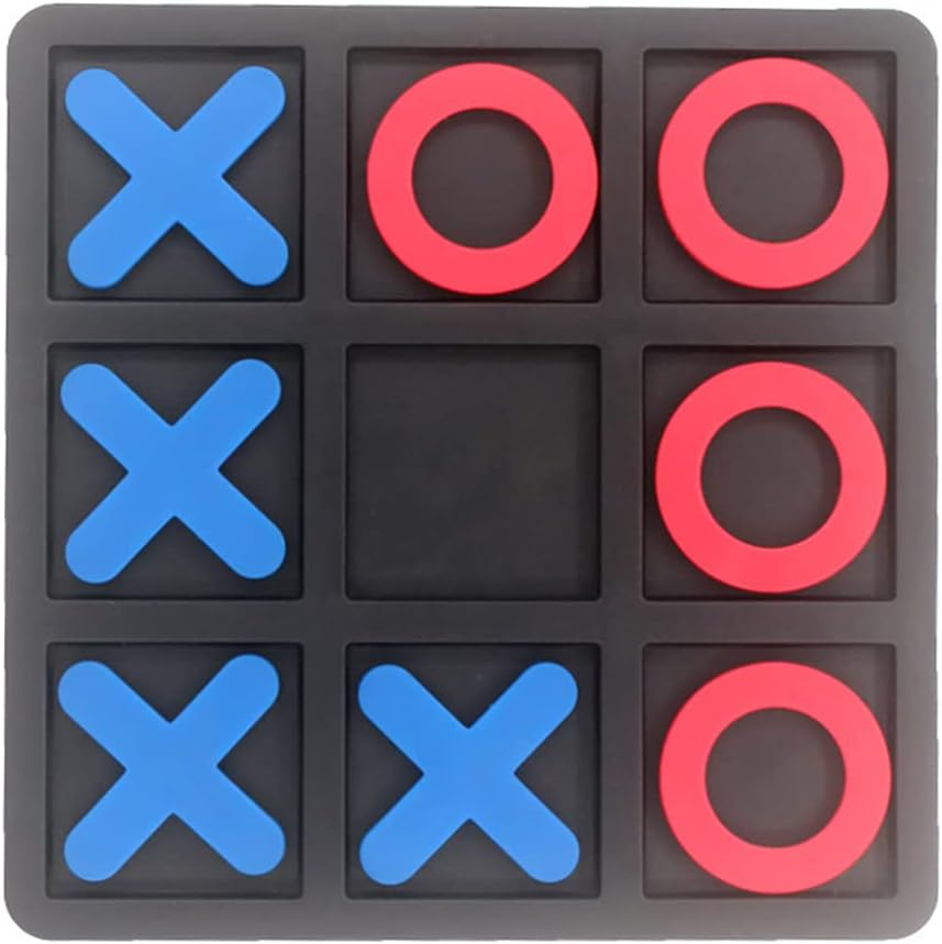 Zeyce Tic Tac Toe Board Game,Tic Tac Toe Family Game, Classic Board Game
