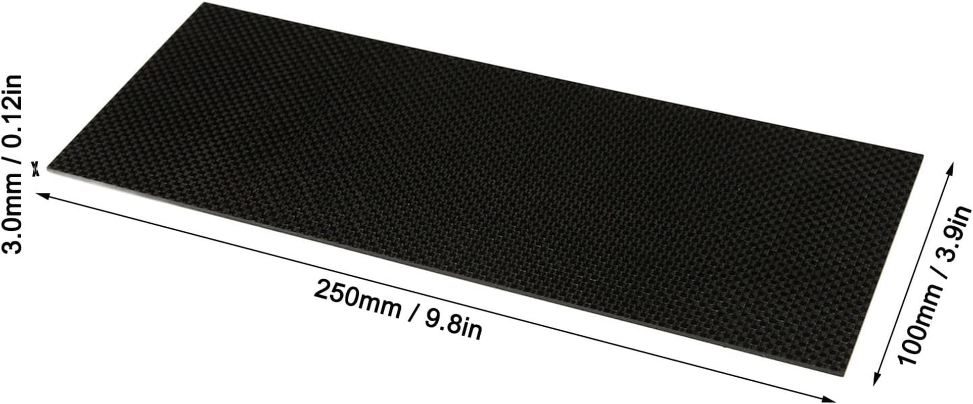 Carbon Fiber Plate Sheet, 3K Glossy Carbon Fiber Sheet Carbon Fiber Laminate ... - Picture 7 of 11