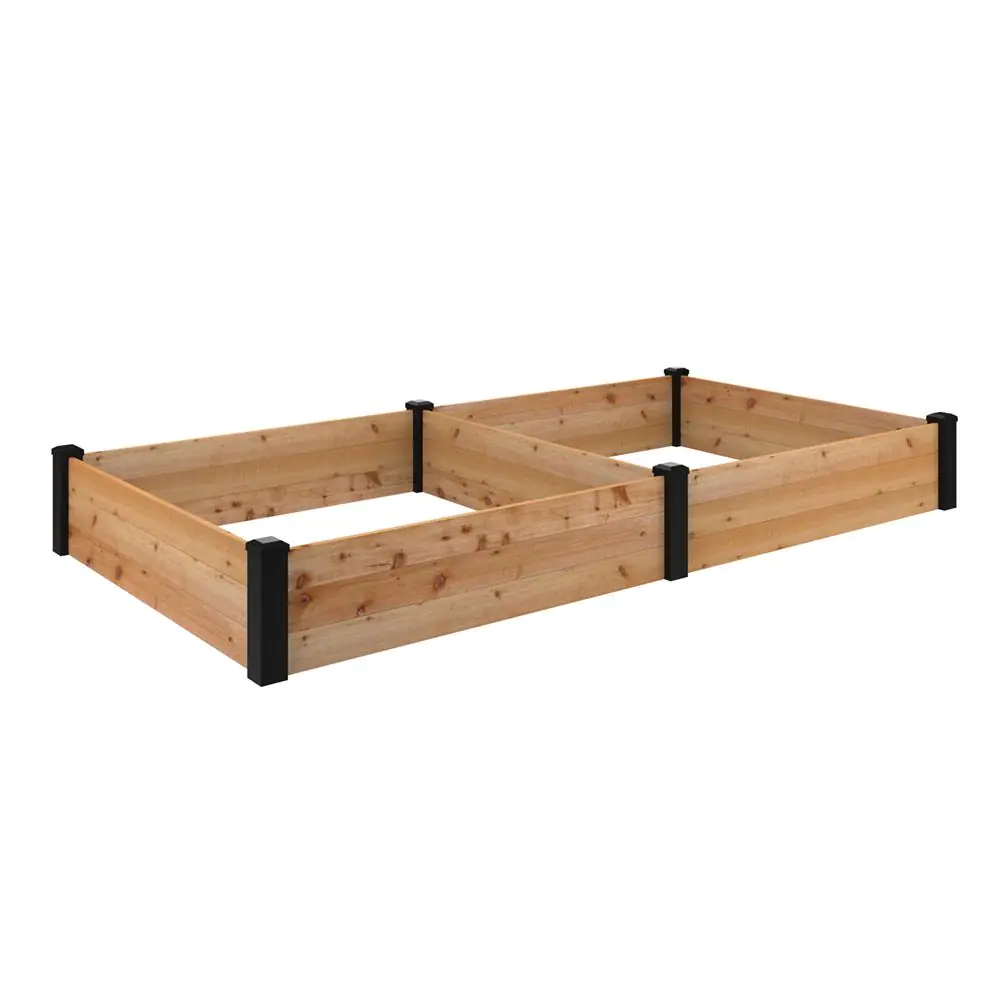 Haven 4 Ft. X 8 Ft. Natural Cedar Raised Garden Bed (11 In. Height)
