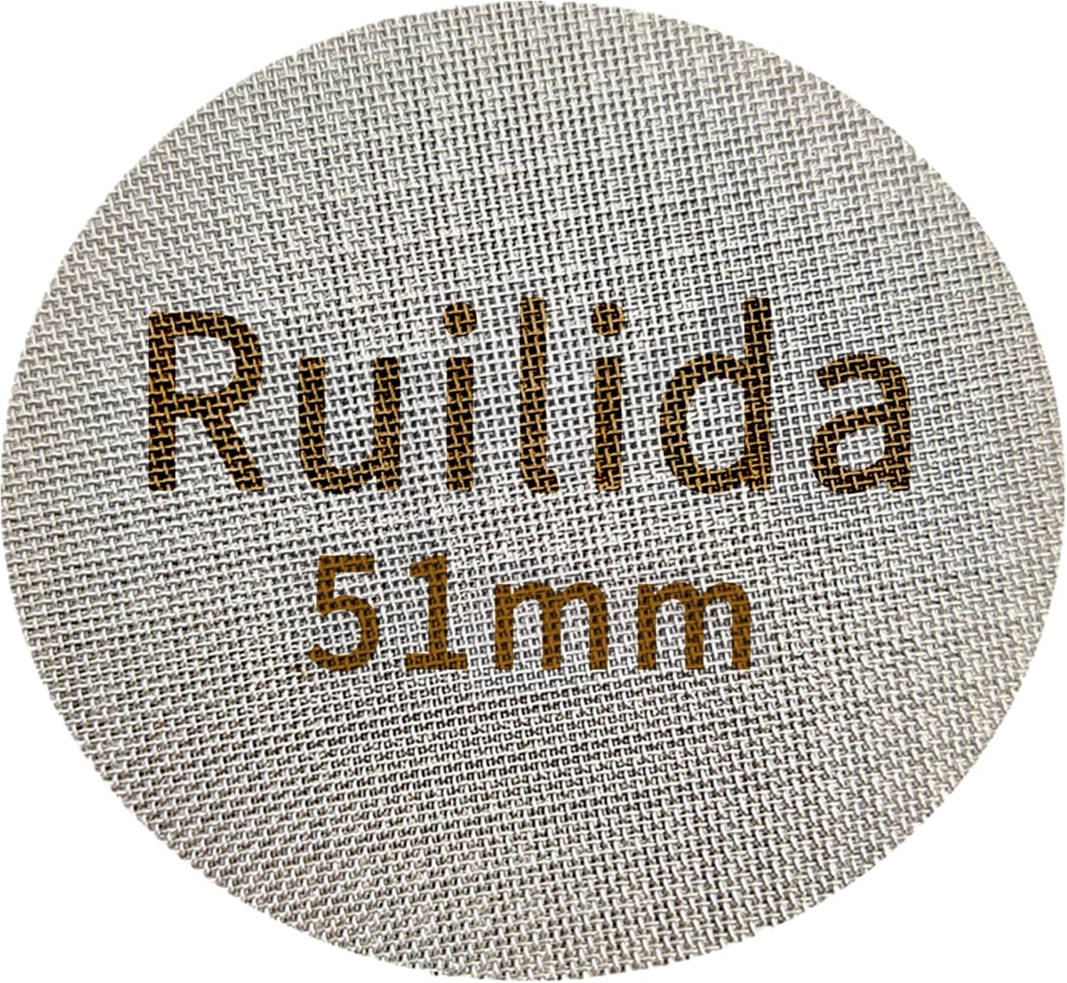 Espresso Puck Screen 51mm, Reusable 1.7mm Thickness 150μm 316 Stainless Steel Pr