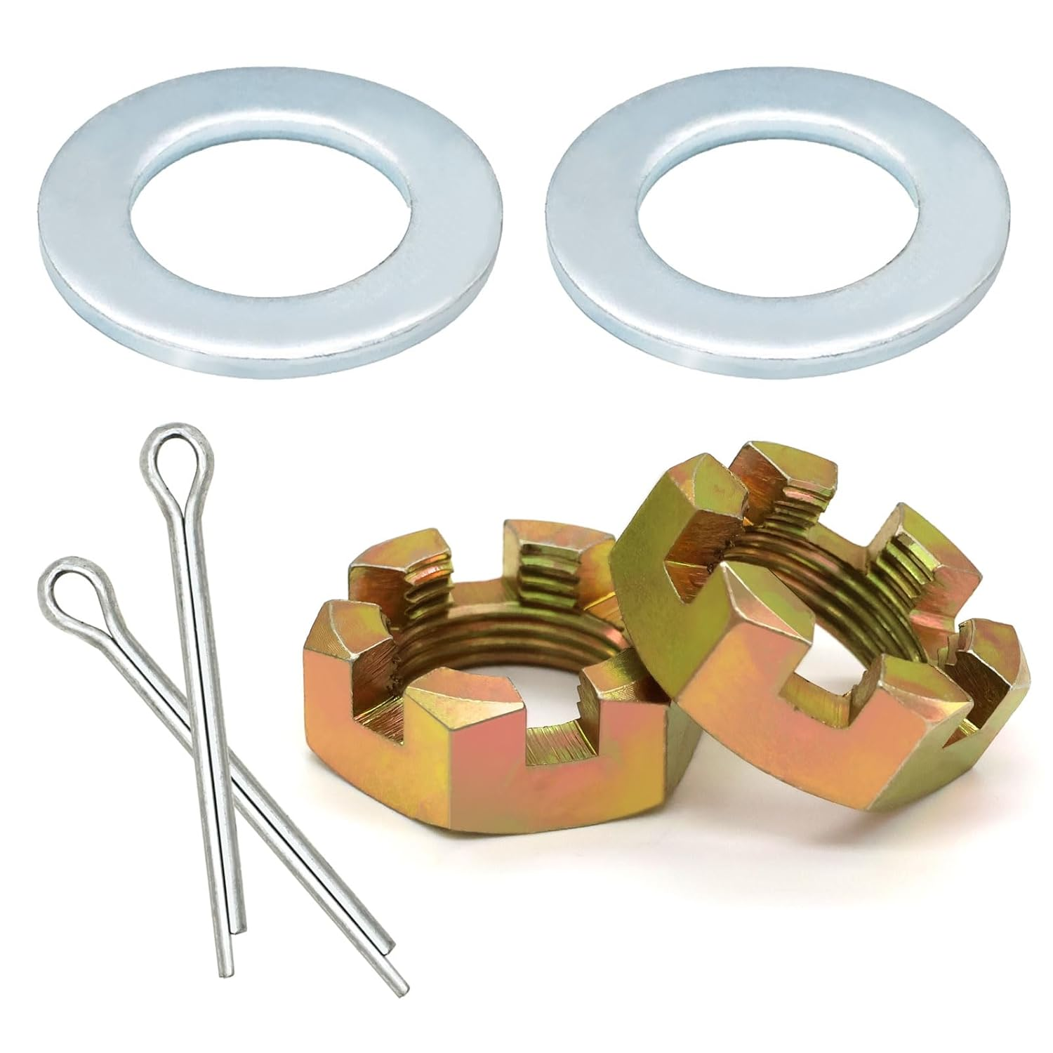 2 Sets Trailer Nut Kit for 1