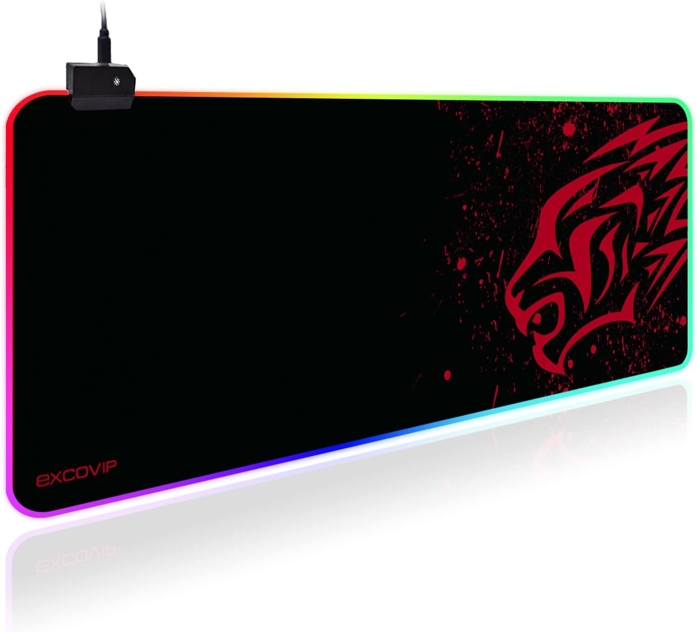 Exco Extended Gaming Mouse pad, 90 x 40 cm XXL Mousepad with Non-Slip Rubber ... - Picture 11 of 16