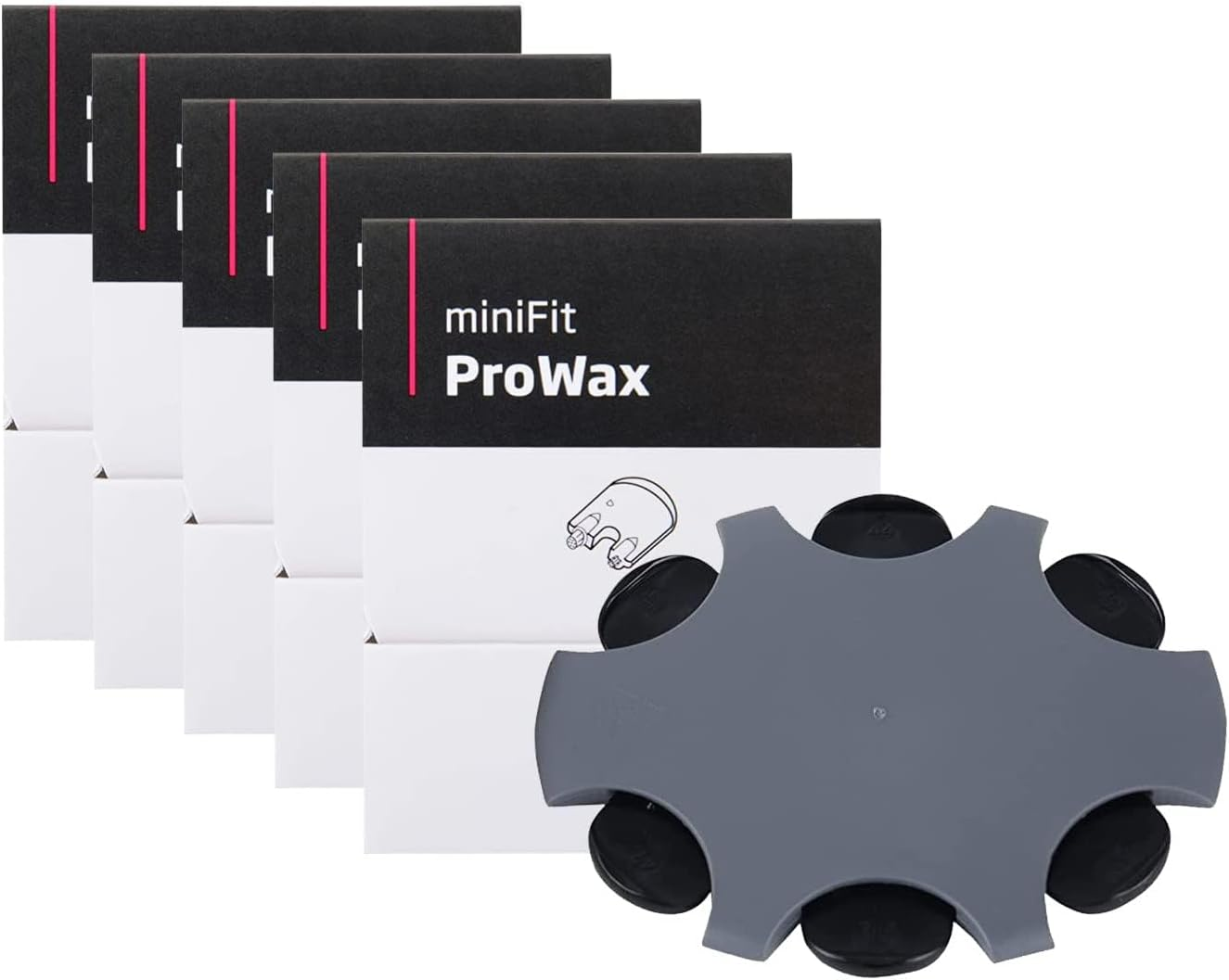 Wax Guards for Oticon Prowax Minifit Hearing Aid Supplies Replacement Wax Filters, Oticon Hearing Aid Supplies (5 Packs/ 30 Pcs).