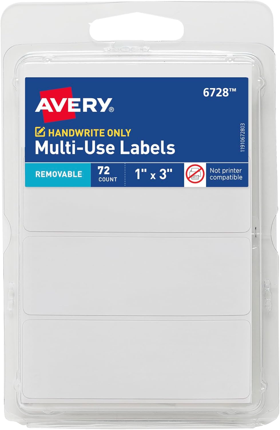 Multi-Use Removable Labels, 1