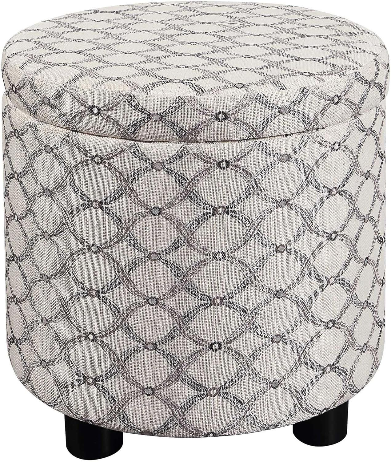 Designs4Comfort Accent Storage Ottoman 15.75