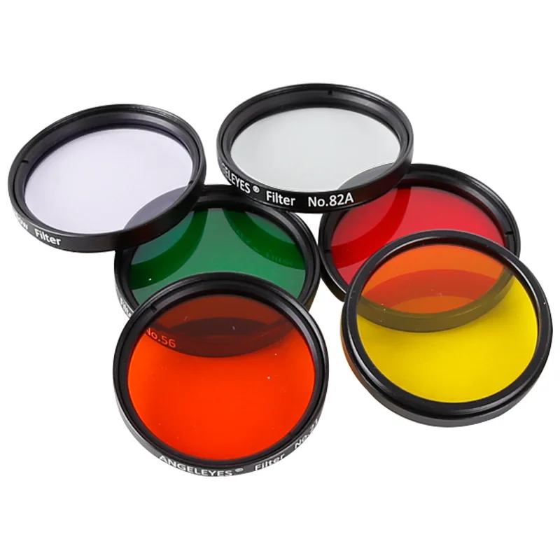 2-inch filter nebula filter 6-color red orange yellow green blue purple astronomical telescope accessories