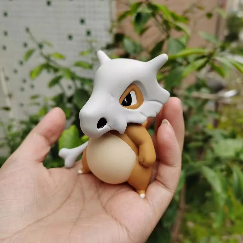 Pokemon Anime 8CM Express Delivery Cubone Action Figure Statue Figurine PVC Model Collection Dolls Decoration Toy Gift for Kids