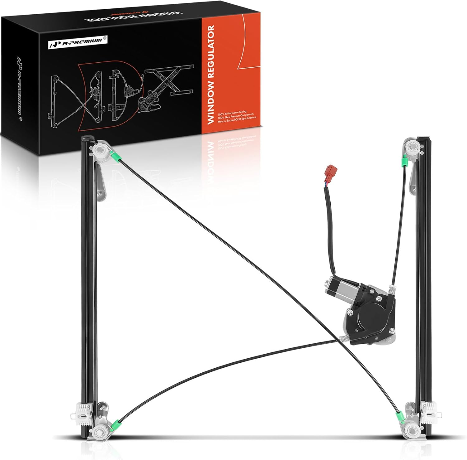 Power Window Regulator and Motor Assembly for Town & Country Dodge Grand Caravan 1996-2000 Front Left Driver Side