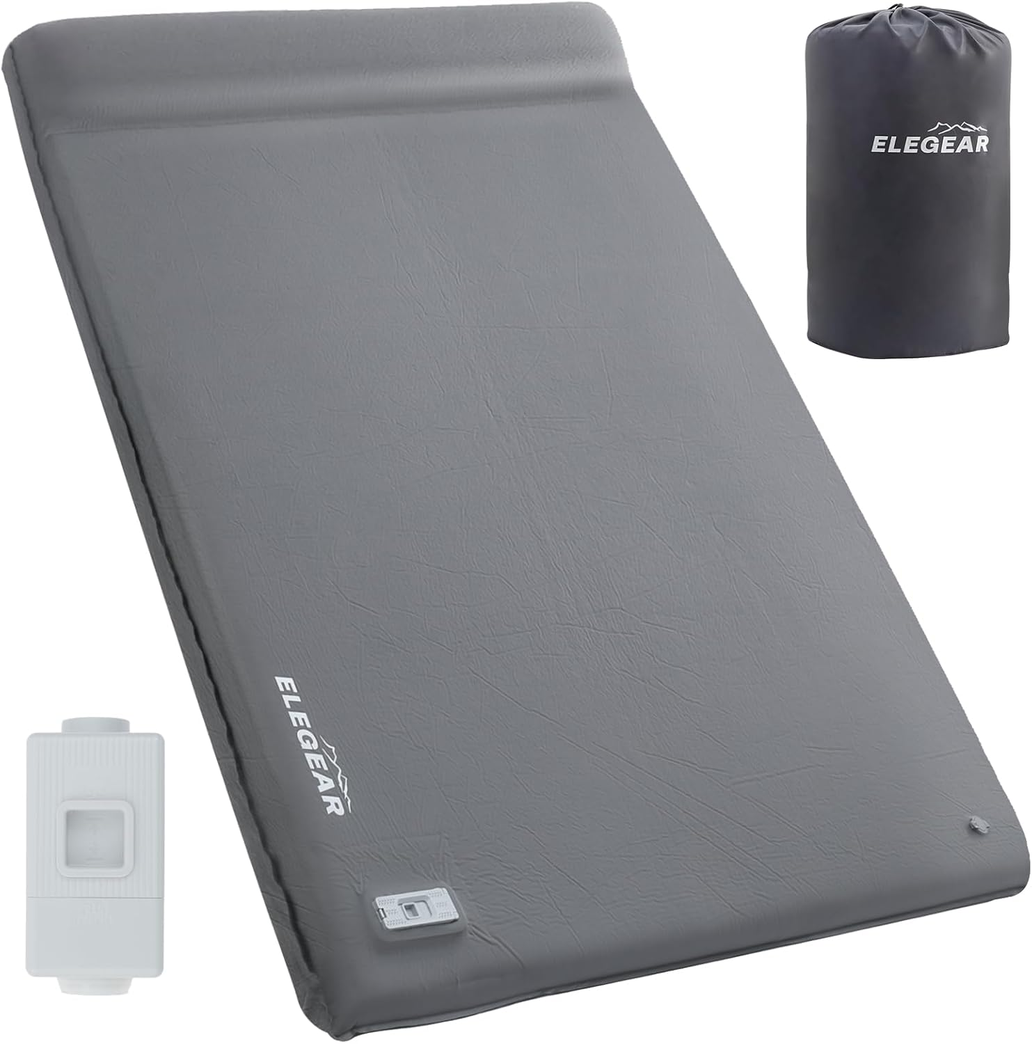 Self Inflating Sleeping Pad, Built-In Electric Pump 3.1