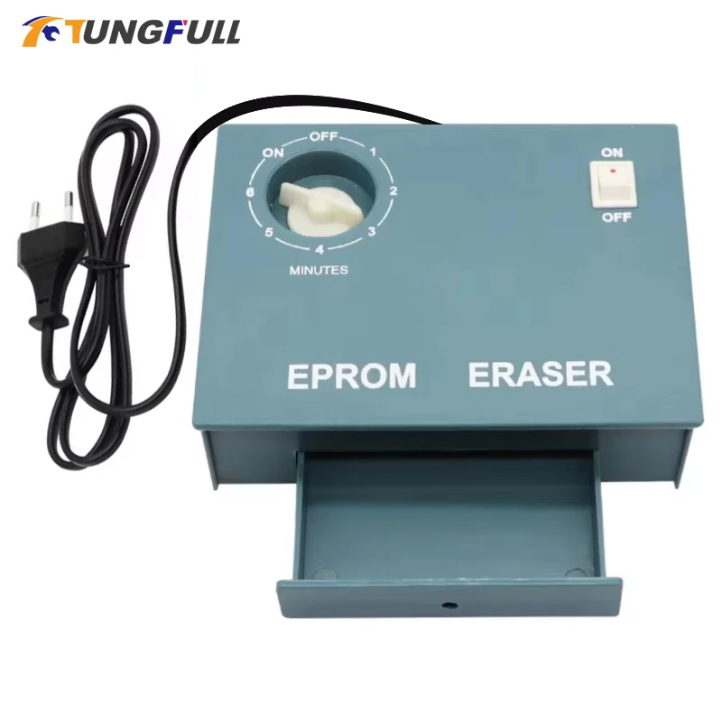 220V UV EPROM Eraser Ultraviolet Light Erasable Timer Semiconductor Chips Erase Radiation Erase Radiation EPROM Chips Data