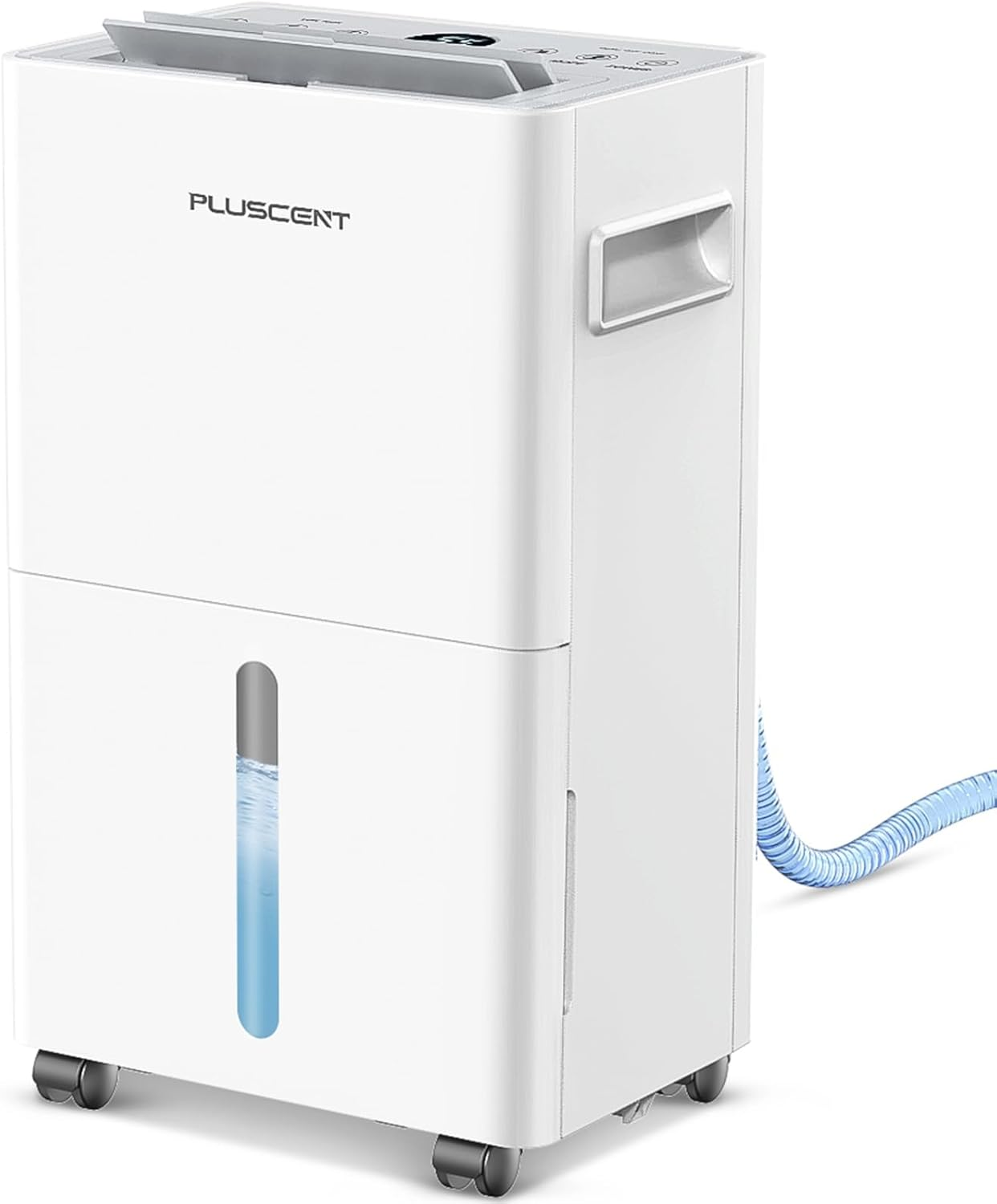 1500 Sq.Ft Dehumidifier for Basement, Max 21 Pint/Day Dehumidifiers for Home, Large Room, Bedroom with Drain Hose, Smart Humidity Control & Monitor, 3 Operation Modes, 24H Timer, Auto Defrost