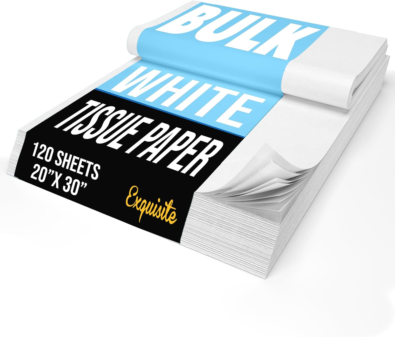 White Tissue Paper for Gift Bags White Tissue Paper Bulk - 960 Sheets 15