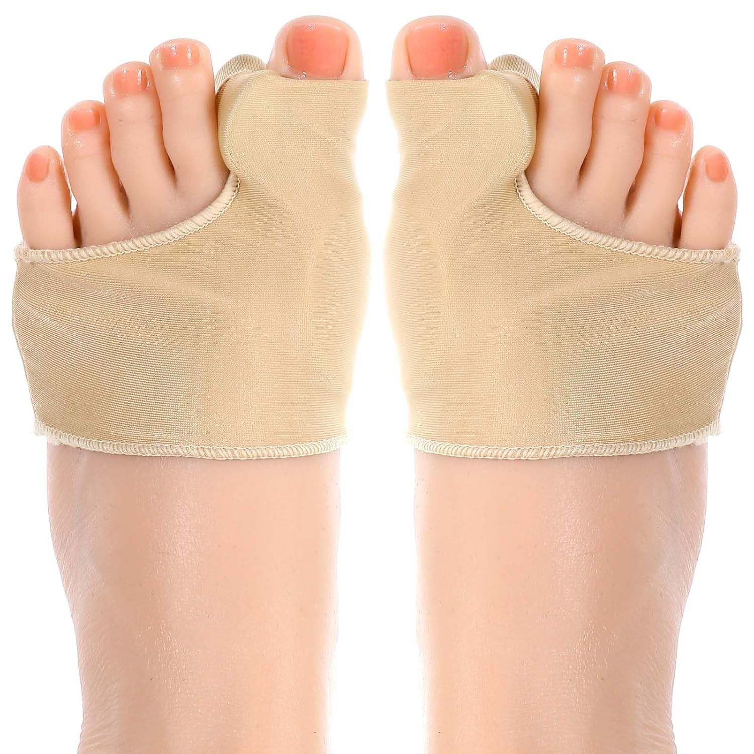 1 par de correctores de juanetes y separadores de dedos gordos.