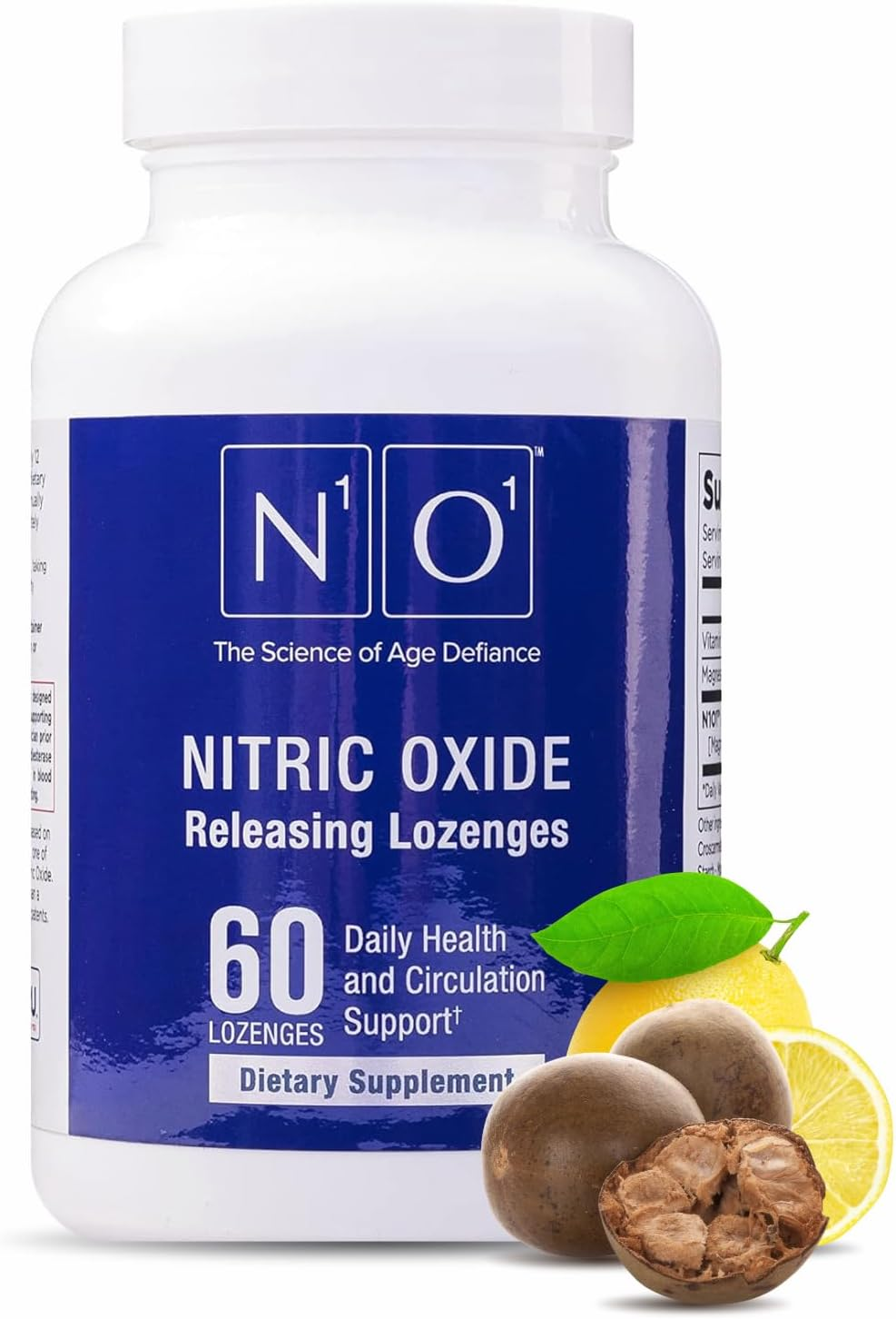N1O1 Nitric Oxide Lozenges Heart Health Support Dietary Supplement