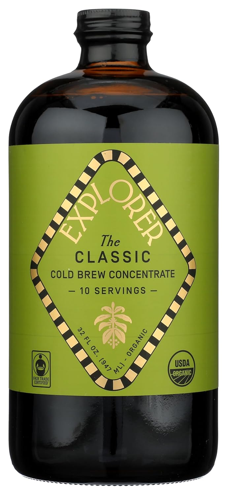 , Coffee Cold Brew Concentrate the Classic Organic, 32 Fl Oz