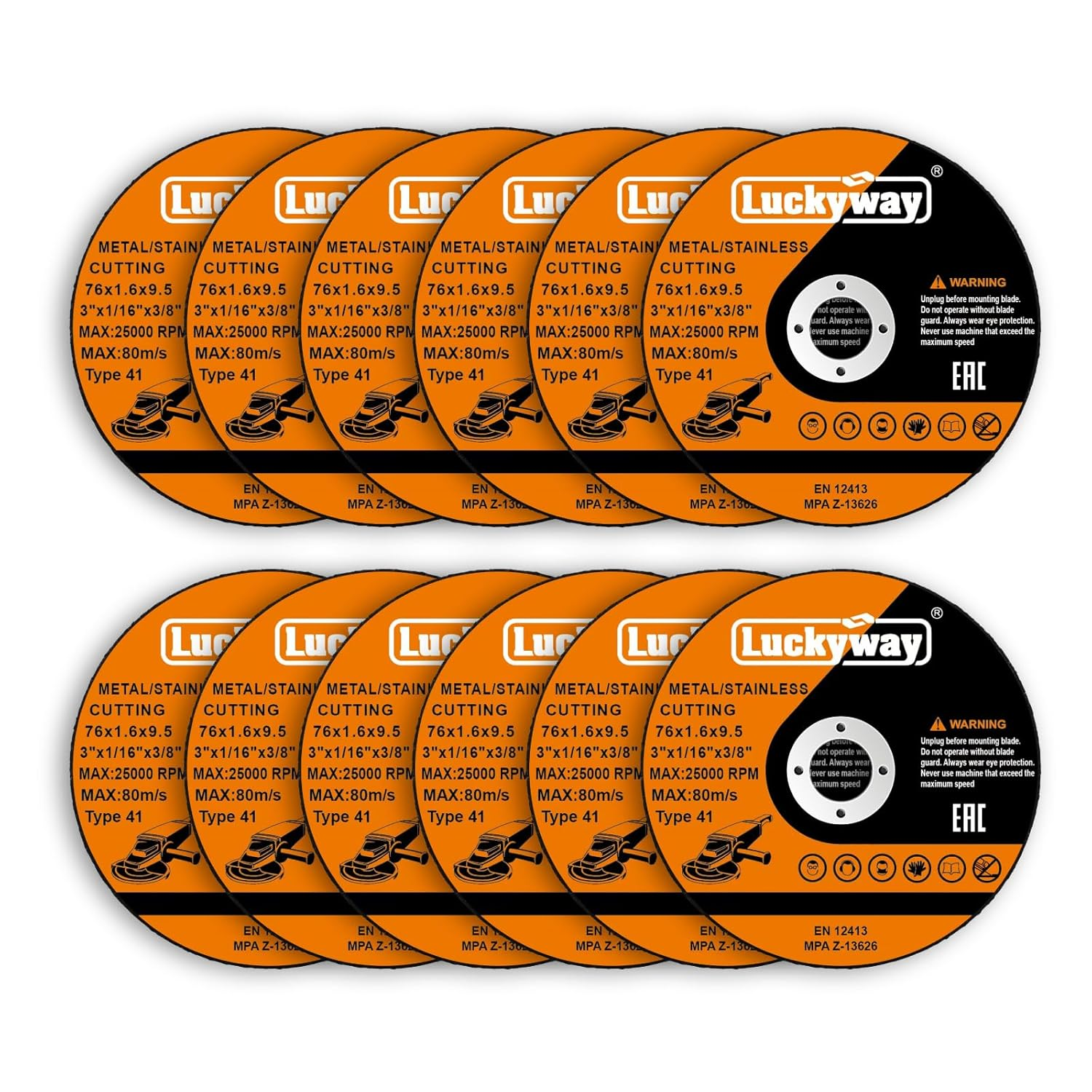 Luckyway Cut-Off Wheel, 3