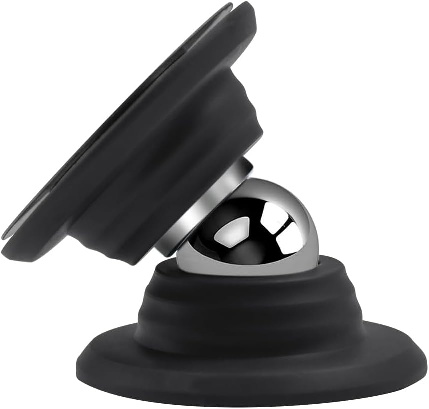 RV Magnetic Door Holder, Black, 1 Pack | Strong Magnet Holds Doors Open against the Wind, Easy to Install, Sturdy Magnetic Catch for RV, Camper and Travel Trailer