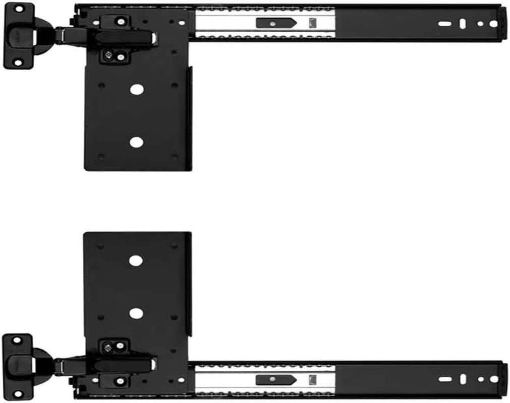 KV Pivot Door Slide Hardware Inset Application Self Closing 22 1/8