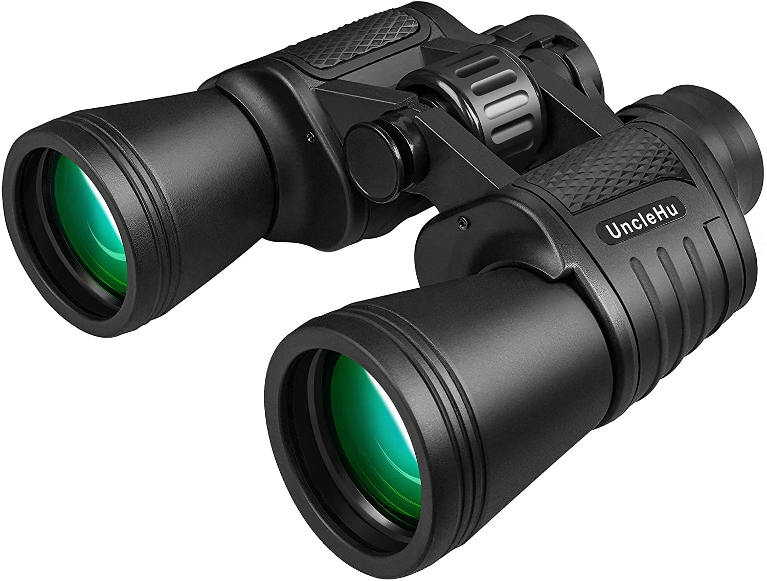 Unclehu 20X50 High Power Binoculars for Adults with Low Light Night Vision, Compact Waterproof Binoculars for Bird Watching Hunting Travel Football Games Stargazing with Carrying Case and Strap