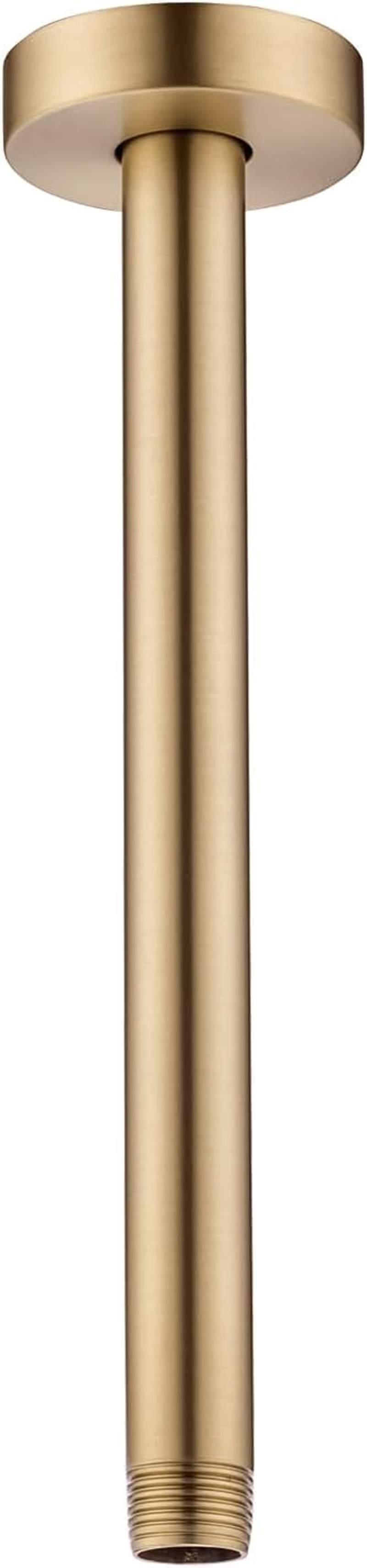 10 Inches Ceiling Mount Shower Arm And Flange Champagne Bronze New